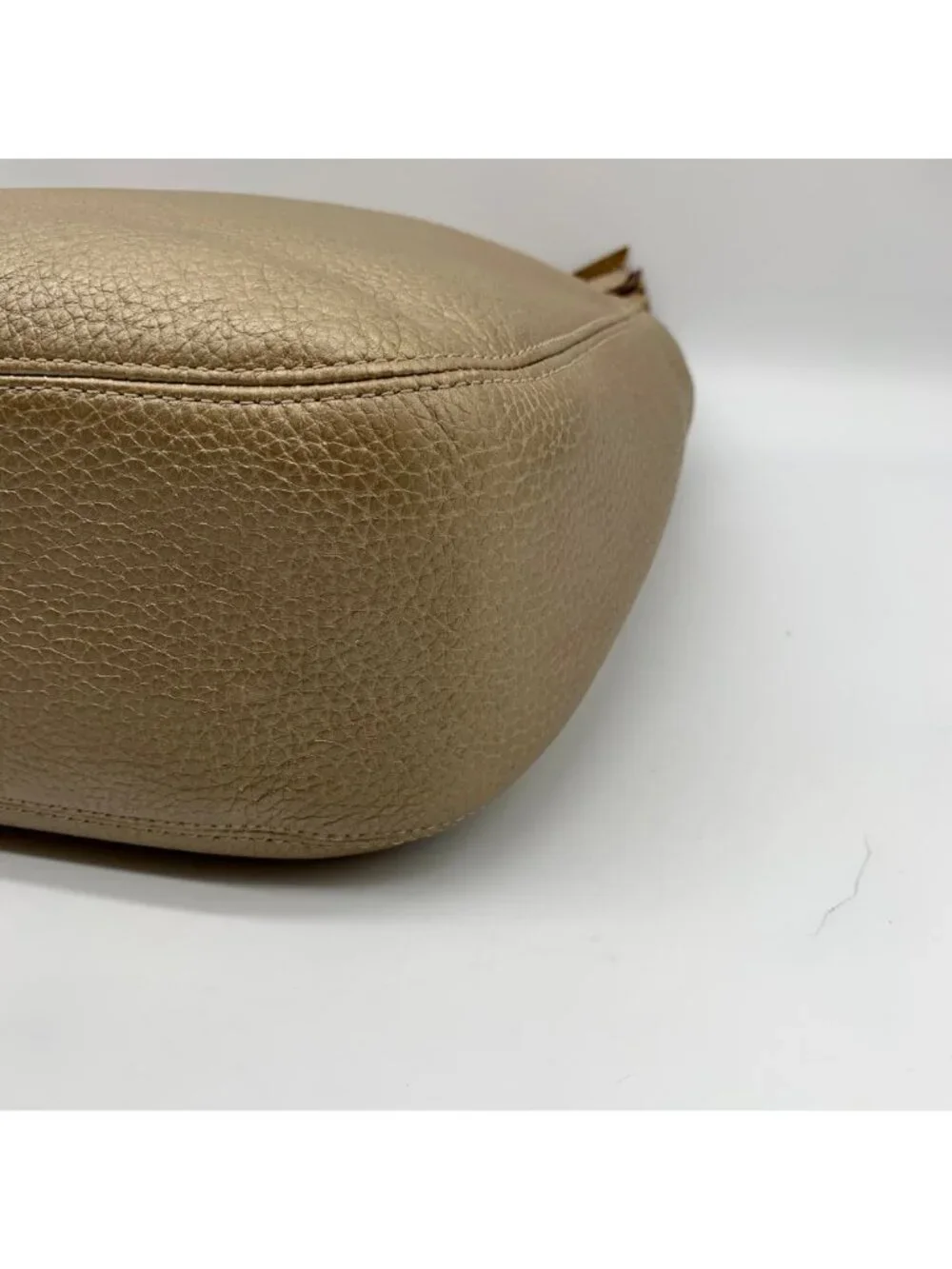 Brighton Barbados Zinc Pearl Pebbled Leather Hobo Bag